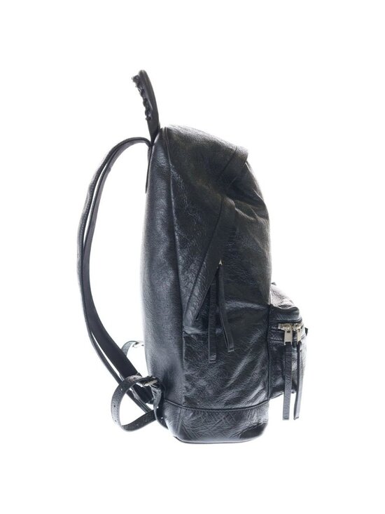 Balenciaga le City Leather Backpack Black